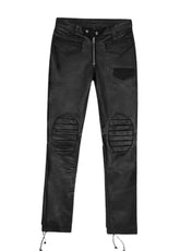 Men’s Genuine Leather Biker Pant – The Western Jacket